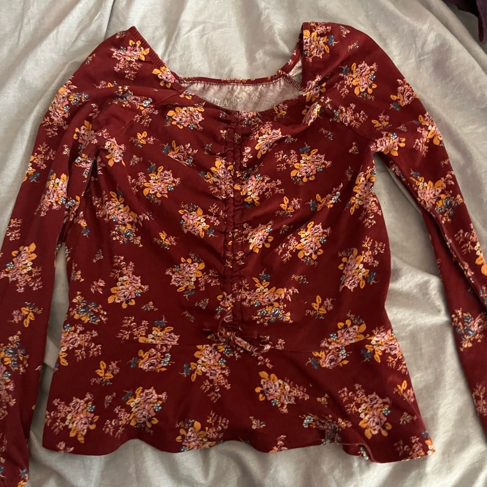 Red Kids Longsleeve shirt